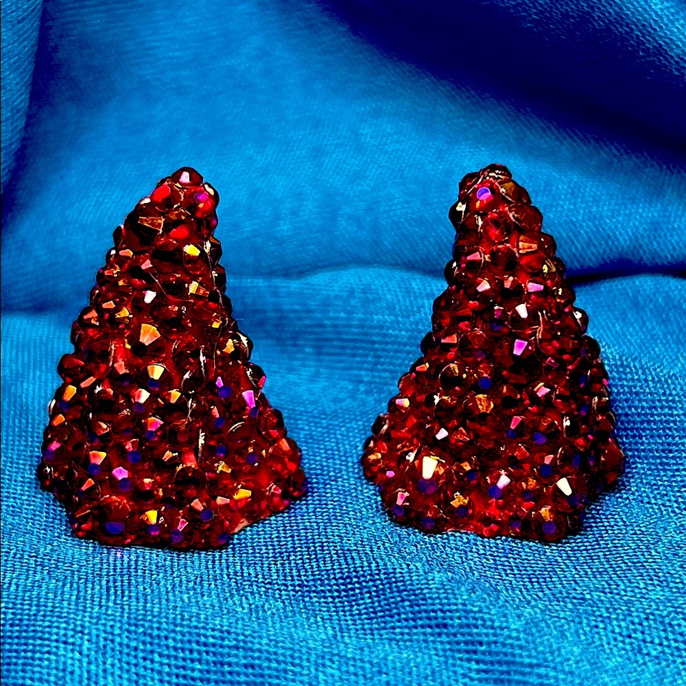 Bejeweled Crystal Pav Devil Horns View 2